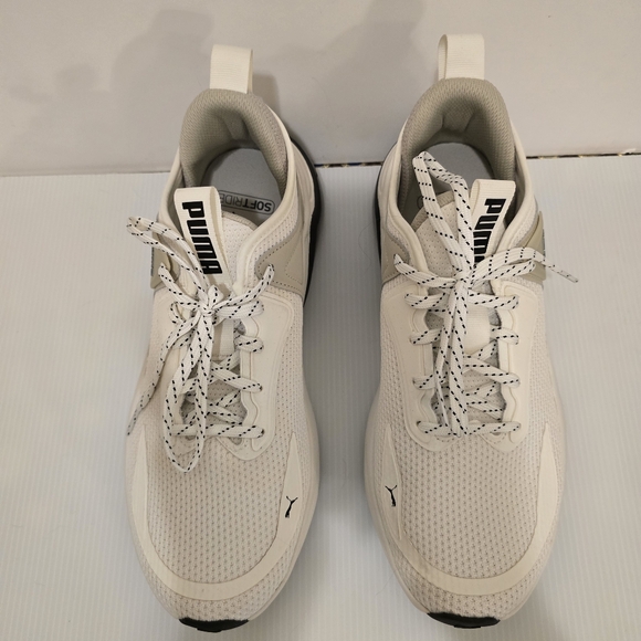 Puma Shoes - PUMA SoftRide Off White Gym Sneakers Cell Thrill Athletic Shoes Mens W 10 M 8.5